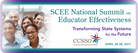 SCEE National Summit on Educator Effectiveness Banner